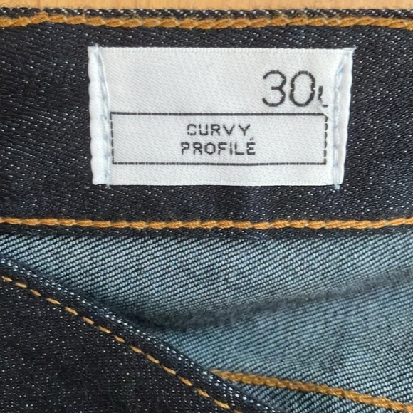 GAP Curve 30L bootcut dark denim tall long jeans - Picture 3 of 13